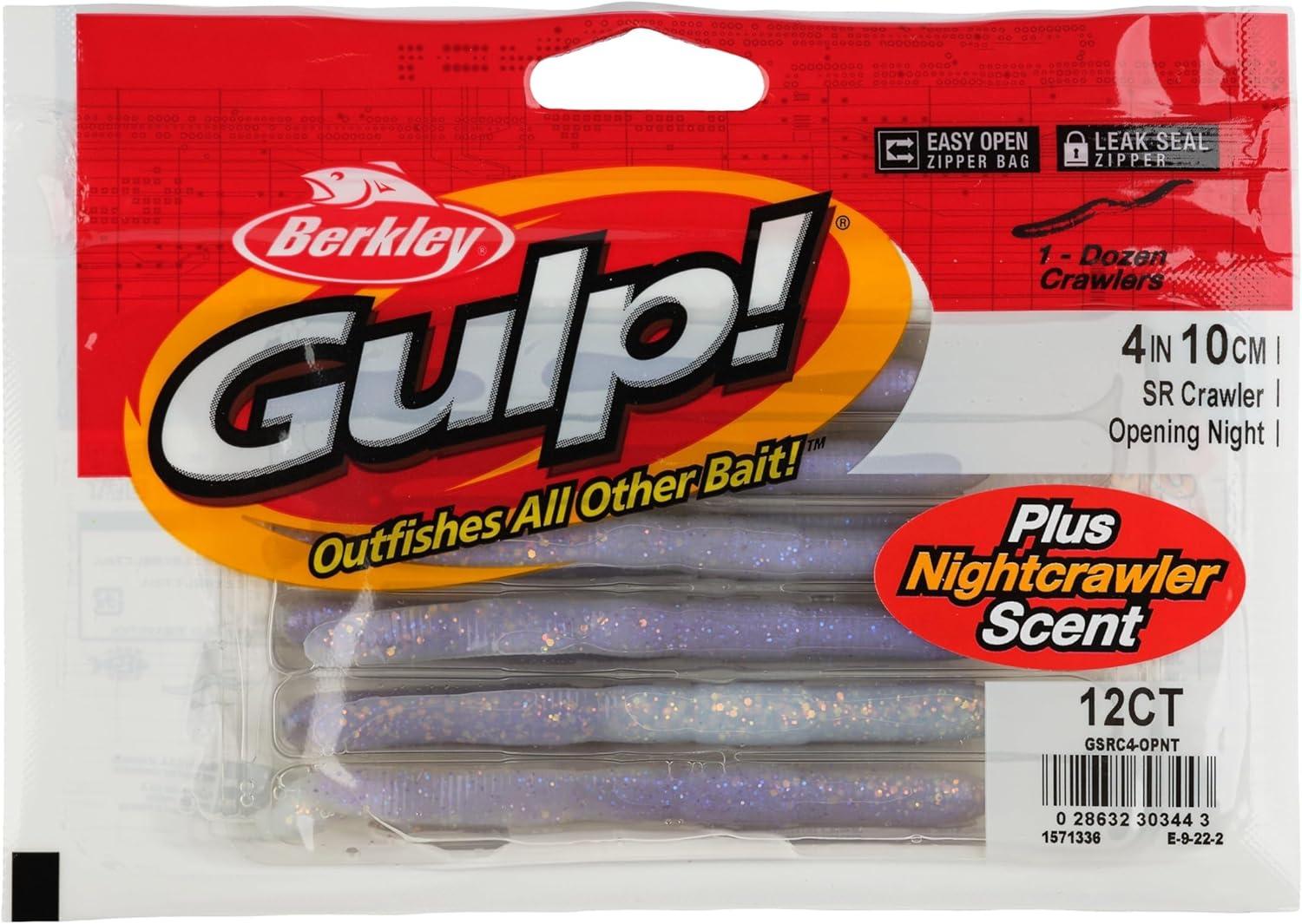image:imageBerkley Gulp SR Crawler Fishing Soft BaitOpening Night
