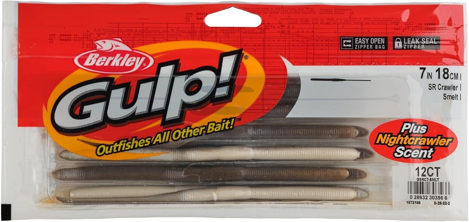 image:imageBerkley Gulp SR Crawler Fishing Soft BaitSmelt