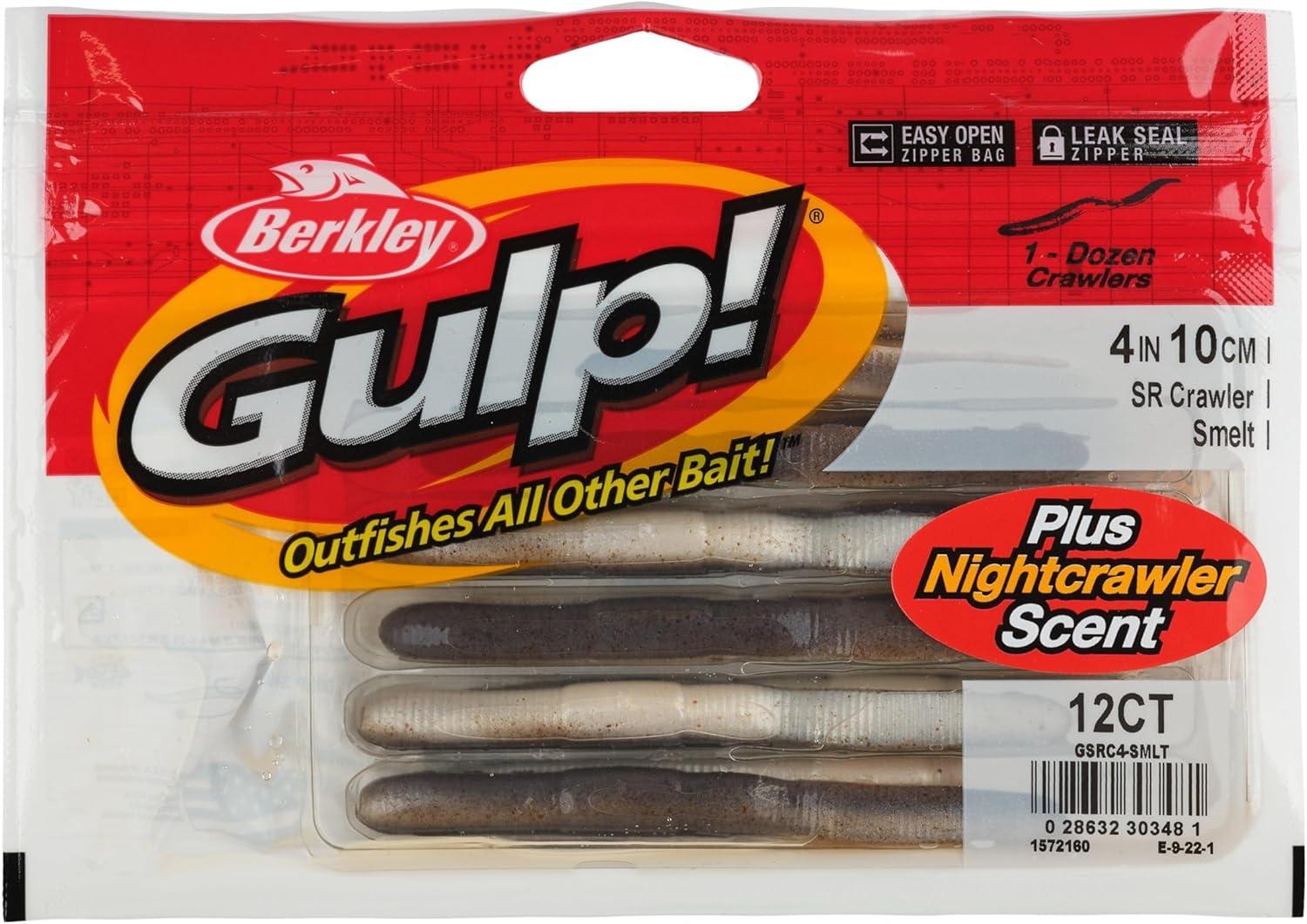 image:imageBerkley Gulp SR Crawler Fishing Soft BaitSmelt