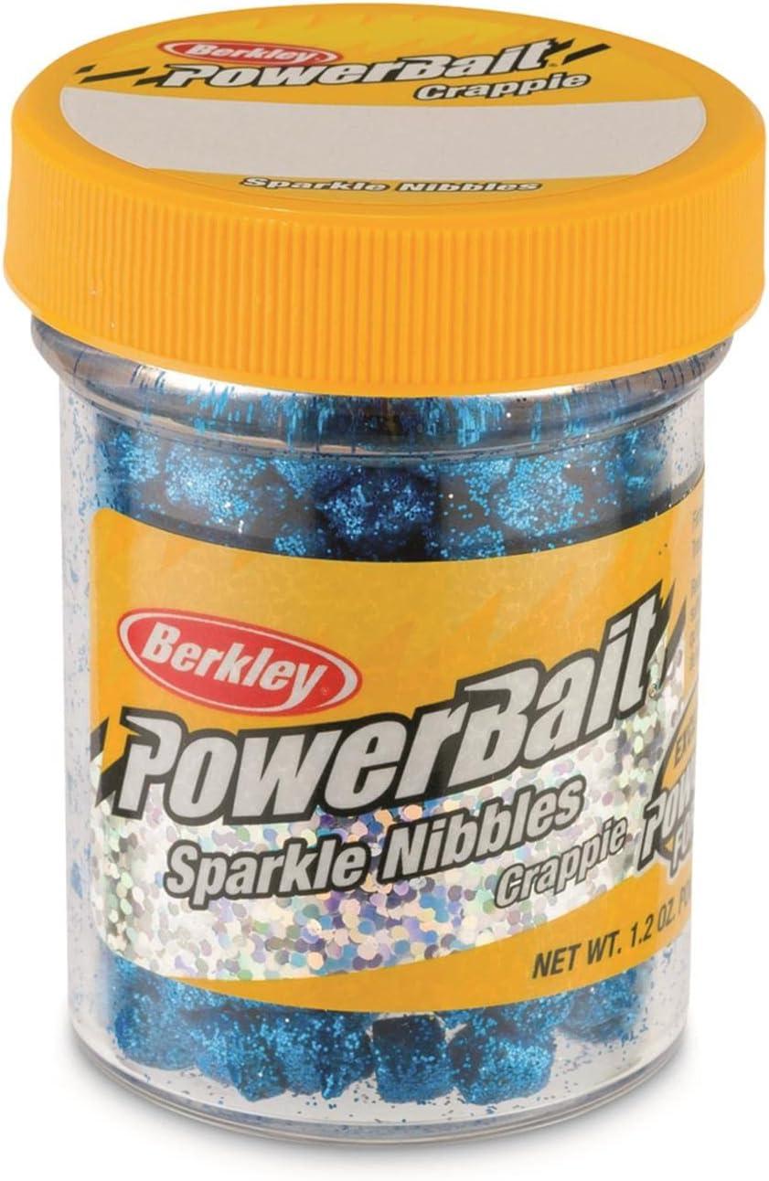 image:imageBerkley PowerBait Crappie Nibbles Dough Fishing BaitNeon Chartreuse Sparkle