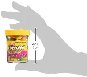 image:imageBerkley PowerBait Power Nuggets Fishing Dough Bait Assorted Colors Scent Dispersion Technology Irresistible Scent and Flavor Moldable and Easy to UseRainbow