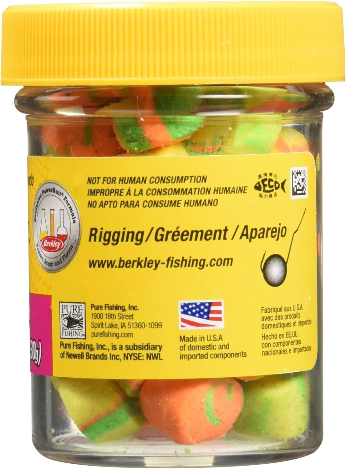image:imageBerkley PowerBait Power Nuggets Fishing Dough Bait Assorted Colors Scent Dispersion Technology Irresistible Scent and Flavor Moldable and Easy to UseRainbow