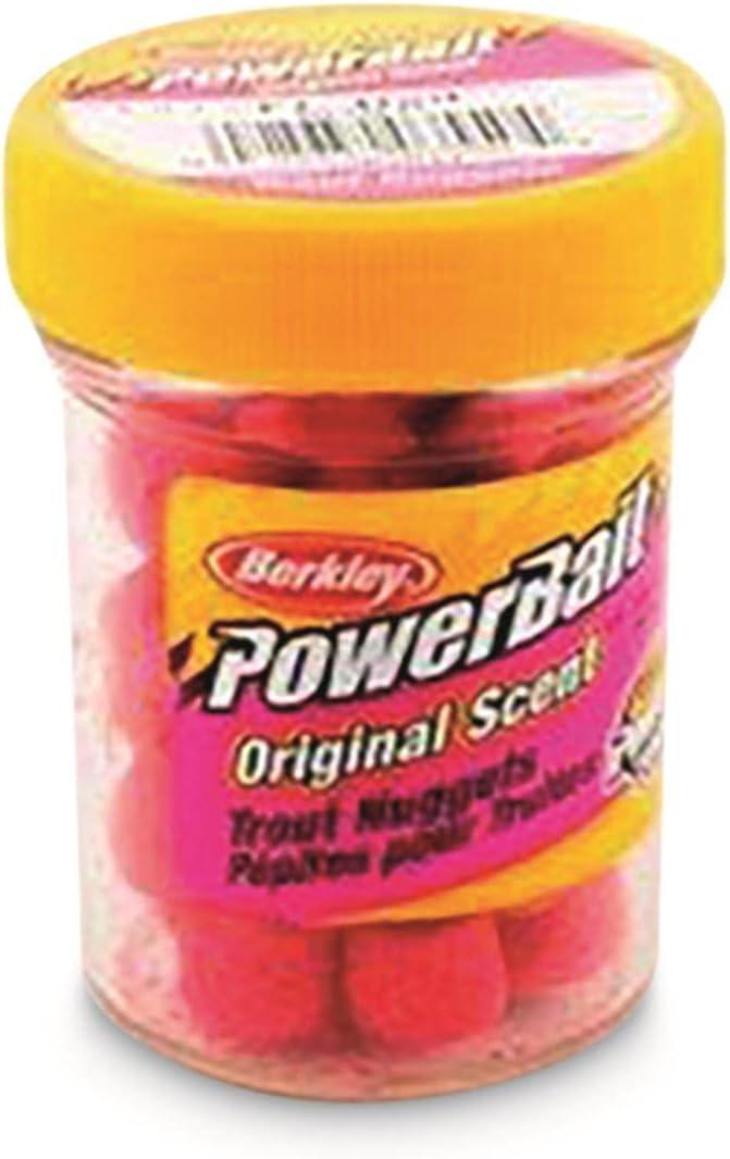 image:imageBerkley PowerBait Power Nuggets Fishing Dough Bait Assorted Colors Scent Dispersion Technology Irresistible Scent and Flavor Moldable and Easy to UseSherbet