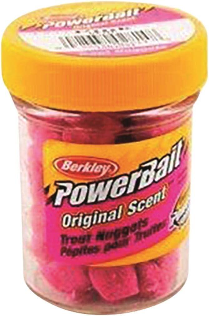 image:imageBerkley PowerBait Power Nuggets Fishing Dough Bait Assorted Colors Scent Dispersion Technology Irresistible Scent and Flavor Moldable and Easy to UseSherbet