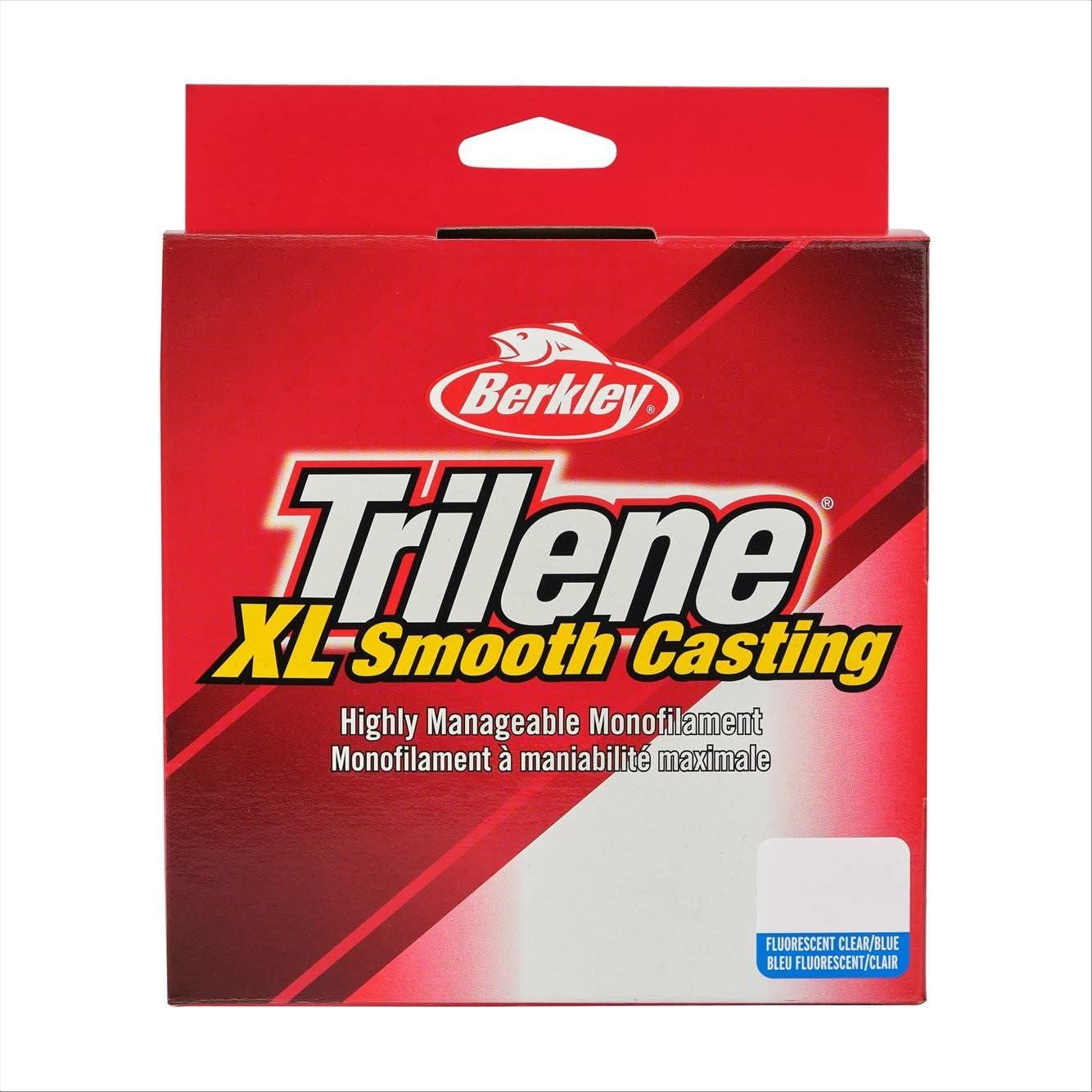 image:imageBerkley Trilene XL Monofilament Fishing LineFluorescent ClearBlue
