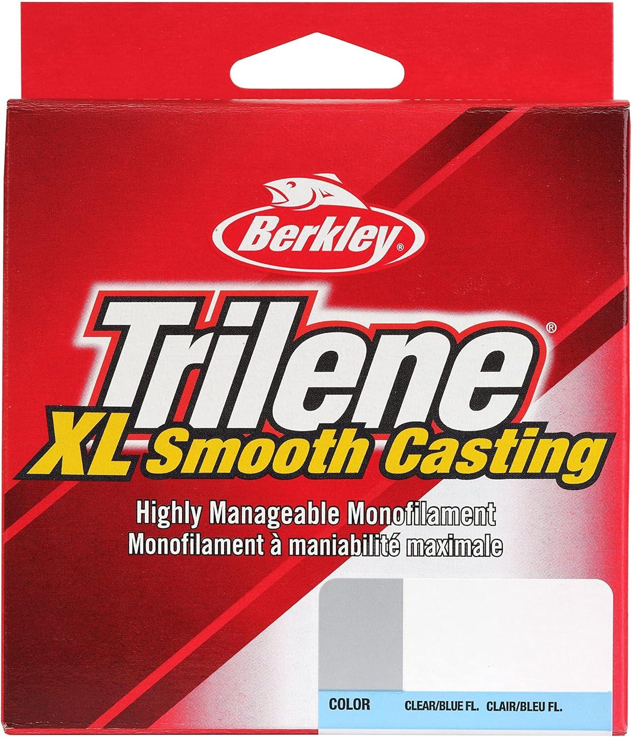 image:imageBerkley Trilene XL Monofilament Fishing LineFluorescent ClearBlue
