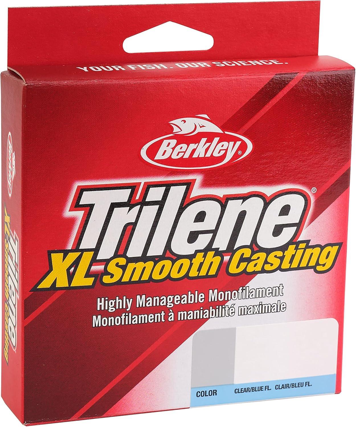 image:imageBerkley Trilene XL Monofilament Fishing LineFluorescent ClearBlue