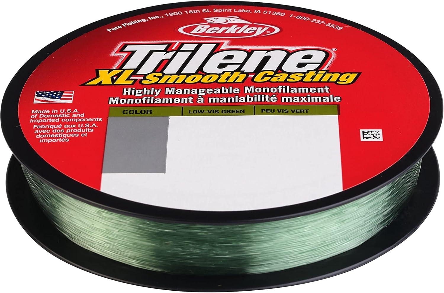 image:imageBerkley Trilene XL Monofilament Fishing LineLowVis Green
