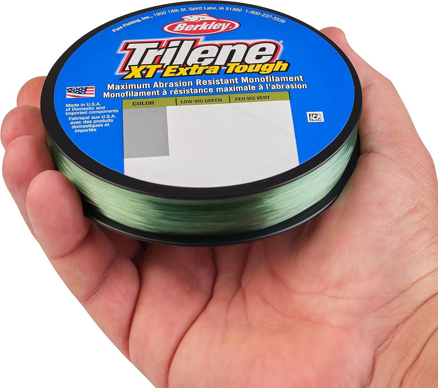 image:imageBerkley Trilene XT Monofilament Fishing LineLowVis Green