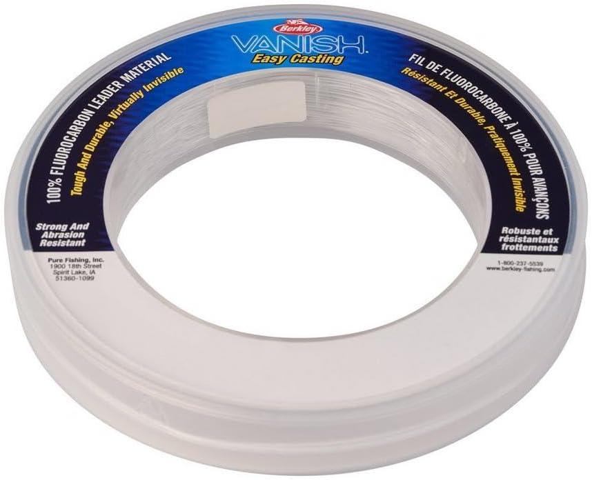 image:imageBerkley Vanish Fluorocarbon Fishing LineLeader MaterialClear Leader Coil