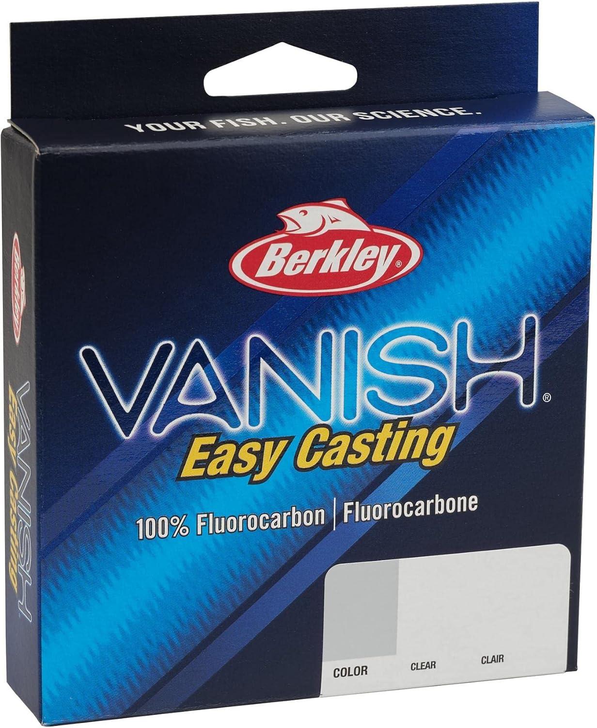 image:imageBerkley Vanish Fluorocarbon Fishing LineLeader MaterialClear Vanish