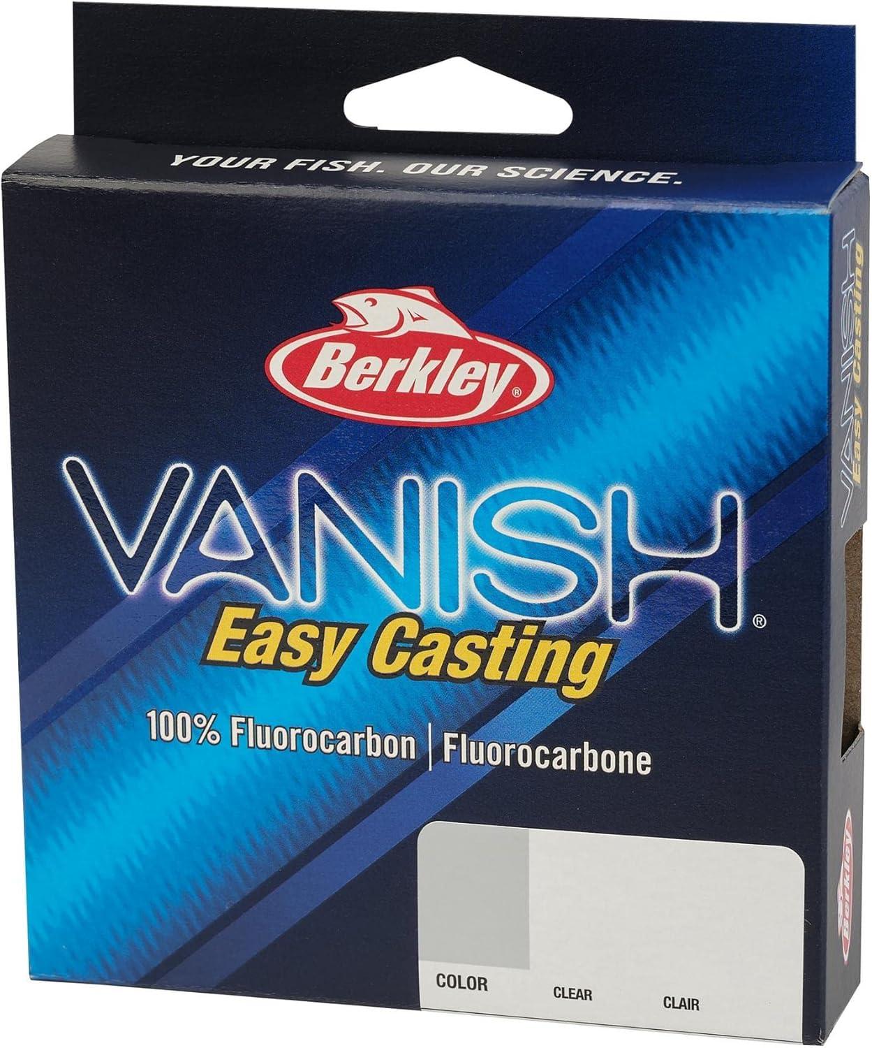 image:imageBerkley Vanish Fluorocarbon Fishing LineLeader MaterialClear Vanish