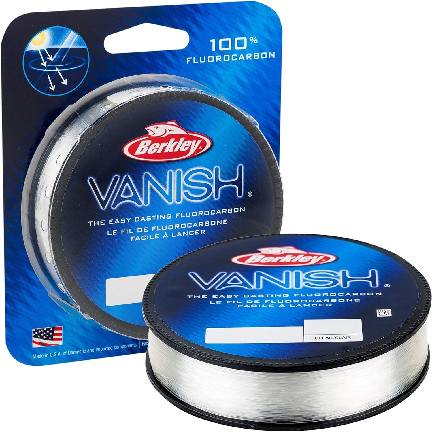 image:imageBerkley Vanish Fluorocarbon Fishing LineLeader MaterialClear Vanish