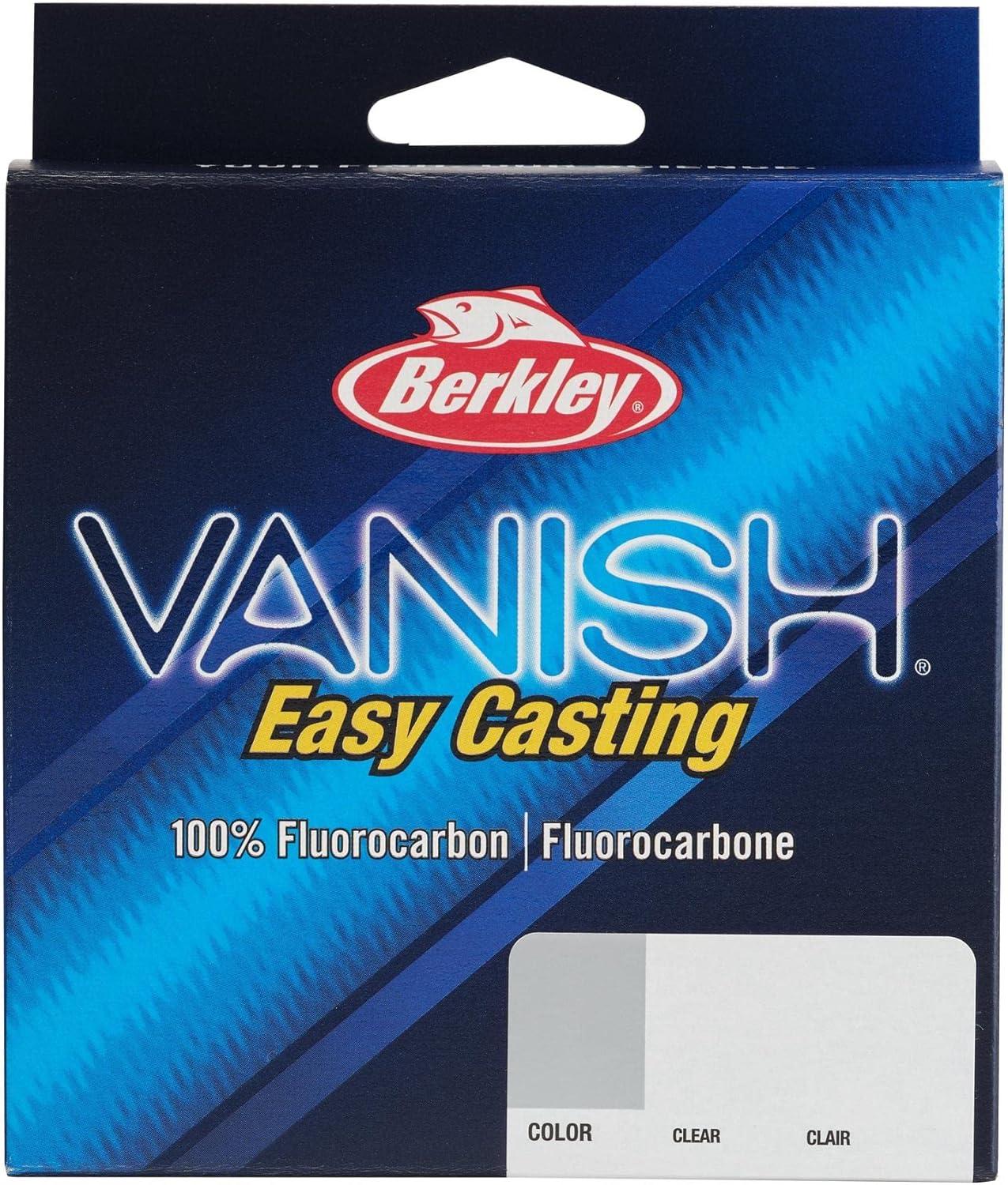 image:imageBerkley Vanish Fluorocarbon Fishing LineLeader MaterialClear Vanish