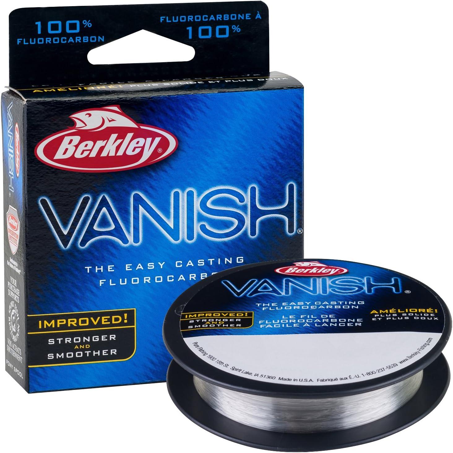 image:imageBerkley Vanish Fluorocarbon Fishing LineLeader MaterialClear Vanish
