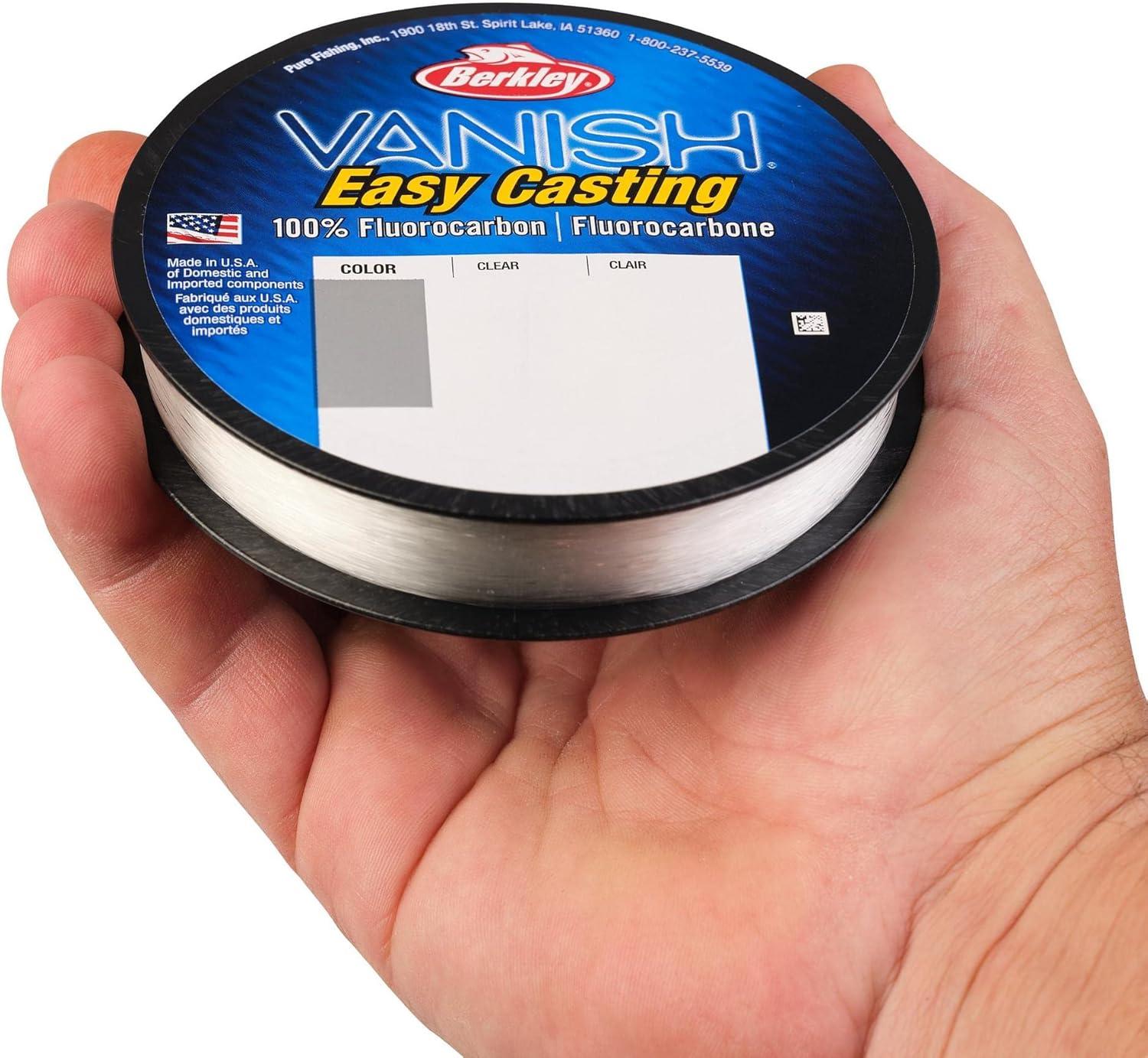 image:imageBerkley Vanish Fluorocarbon Fishing LineLeader MaterialClear Vanish