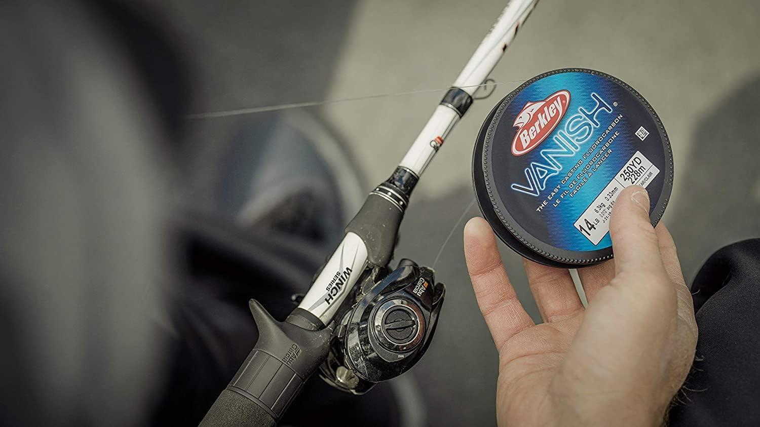 image:imageBerkley Vanish Fluorocarbon Fishing LineLeader MaterialClear Vanish