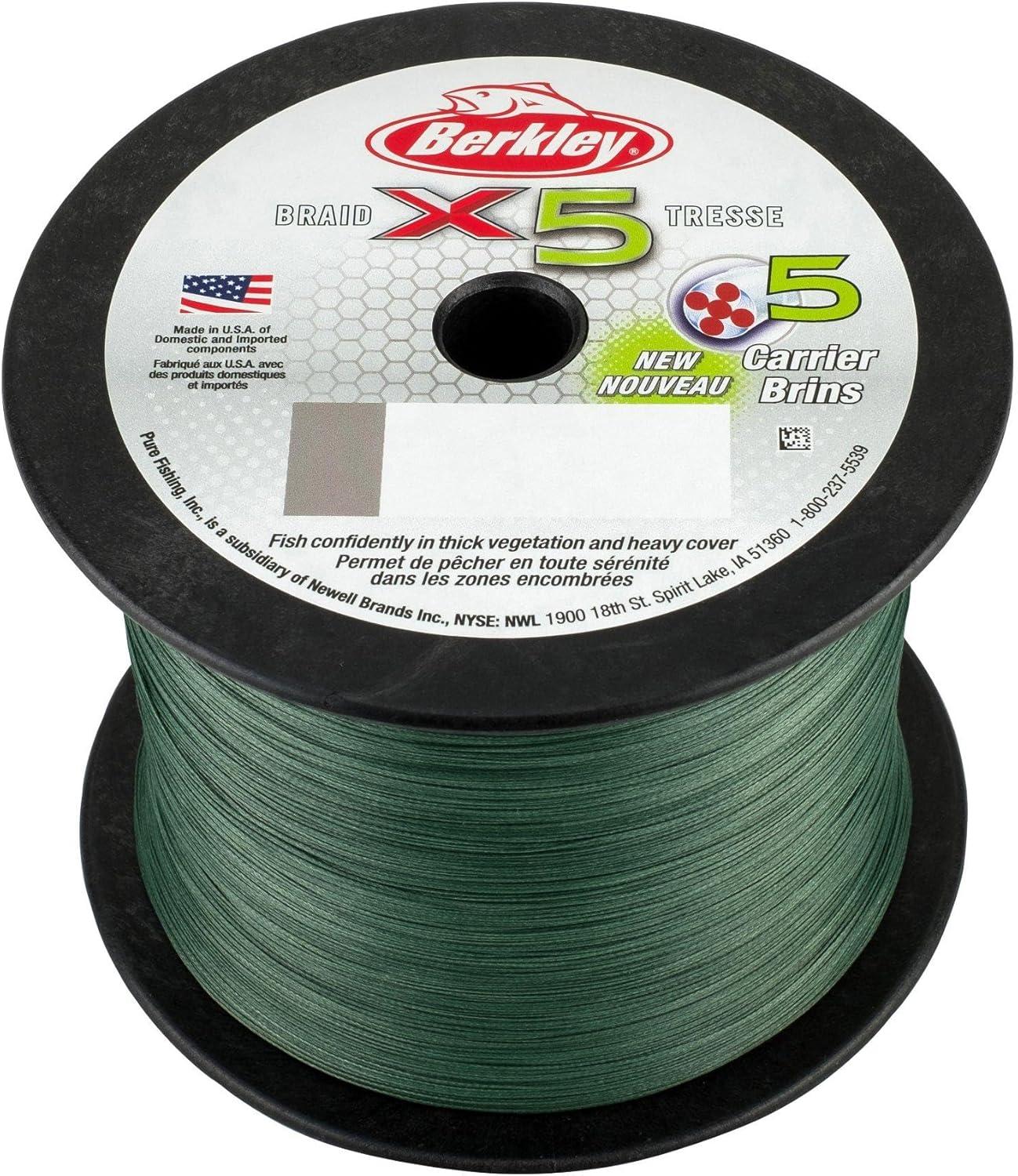 image:imageBerkley x5 Braid Fishing LineCrystal