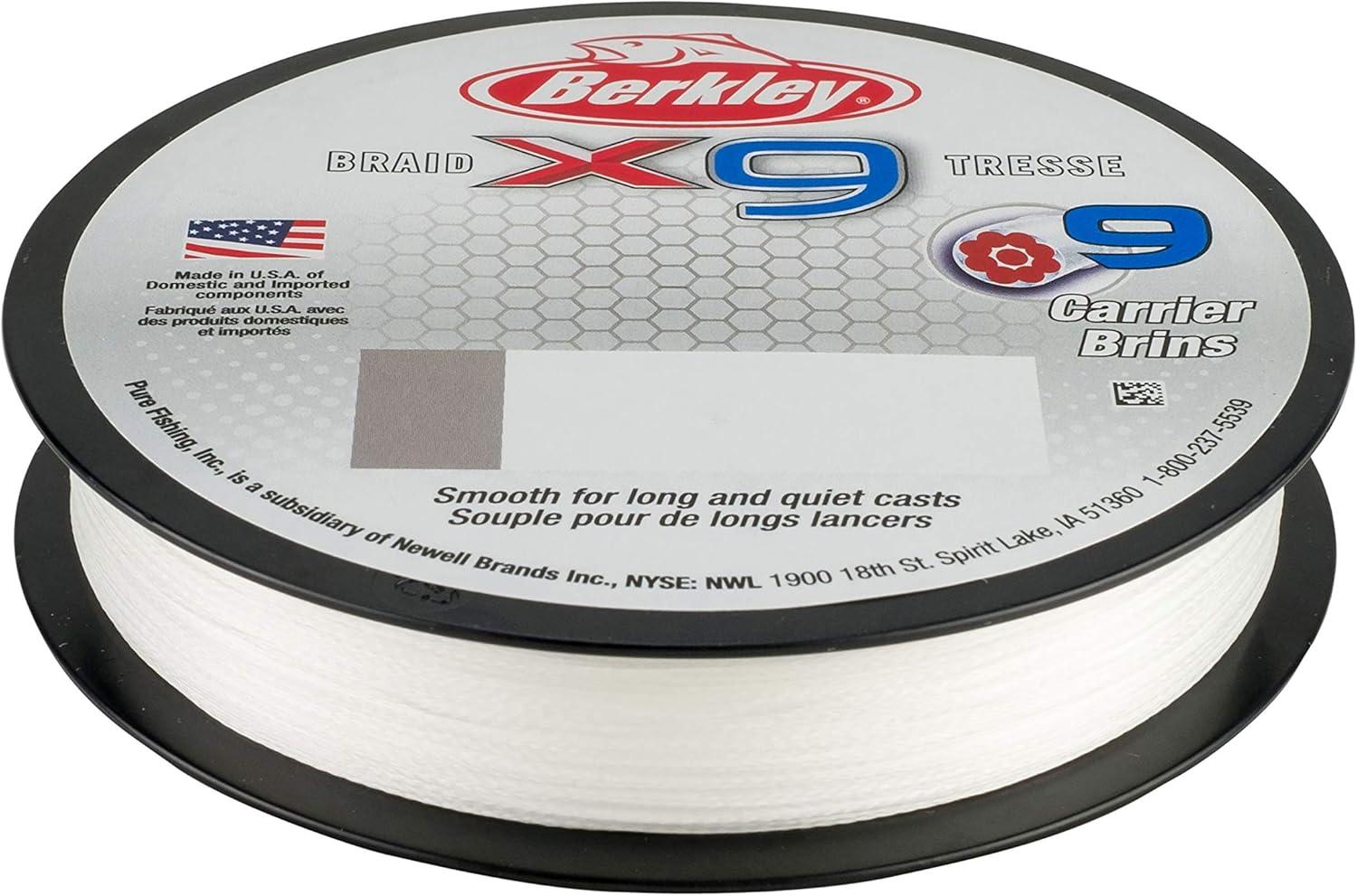 image:imageBerkley x9 Braid Fishing LineCrystal