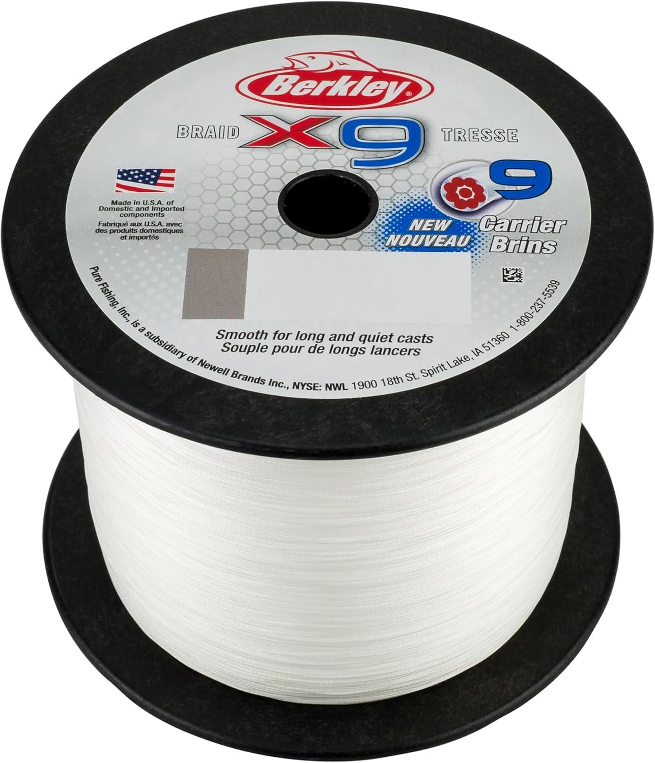 image:imageBerkley x9 Braid Fishing LineCrystal
