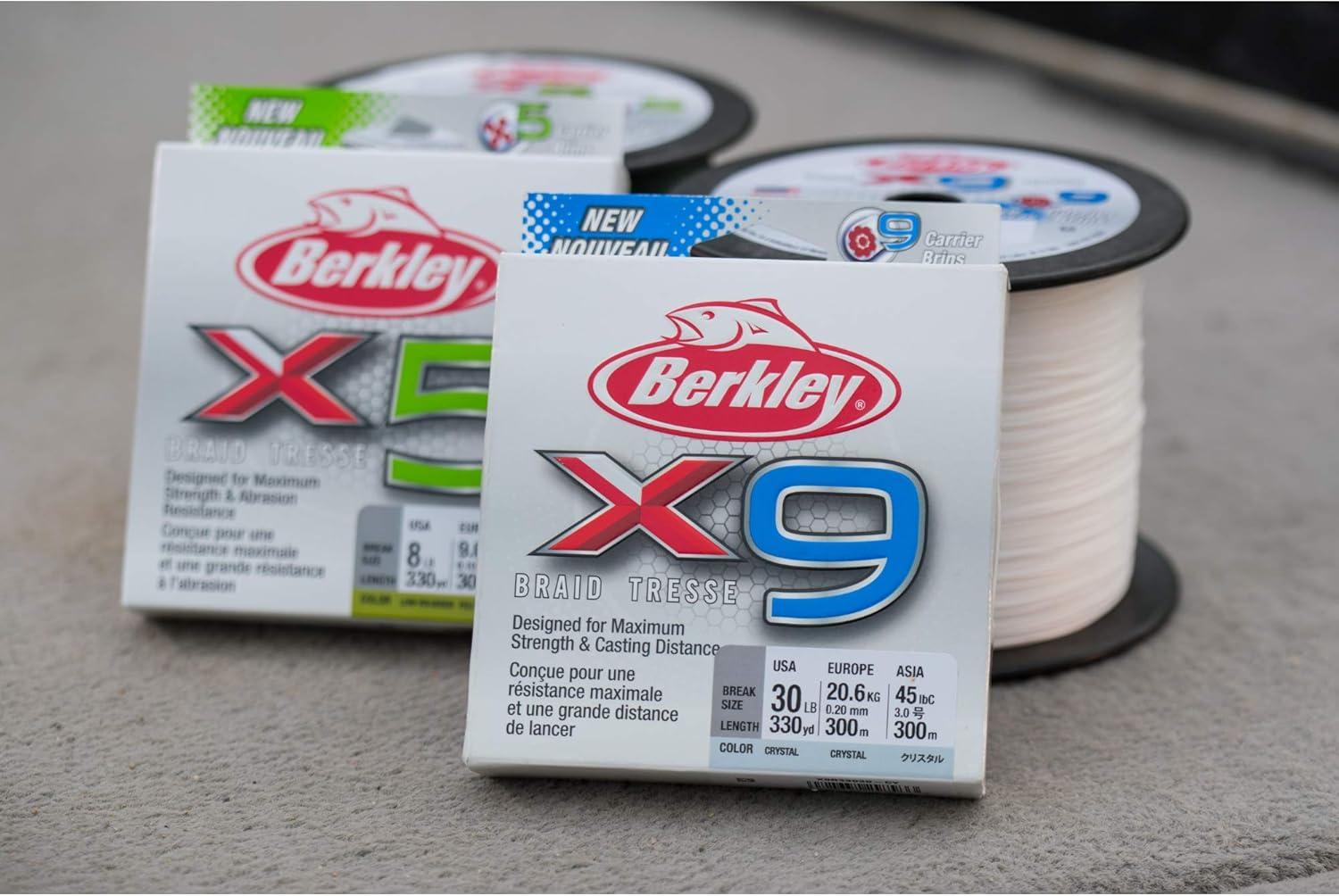 image:imageBerkley x9 Braid Fishing LineCrystal