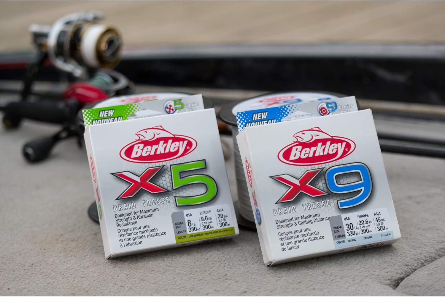 image:imageBerkley x9 Braid Fishing LineCrystal