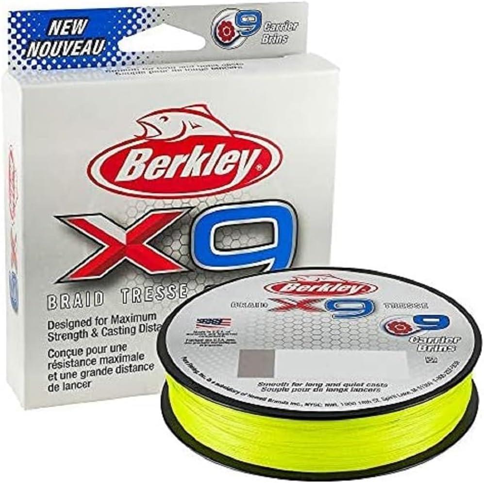 image:imageBerkley x9 Braid Fishing LineFlame Green
