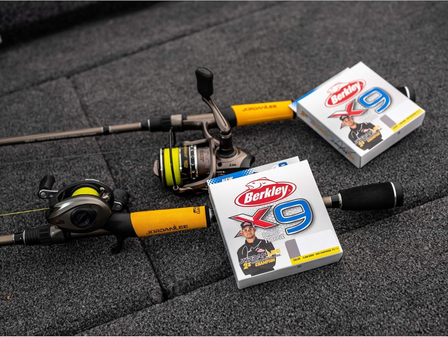 image:imageBerkley x9 Braid Fishing LineFlame Green