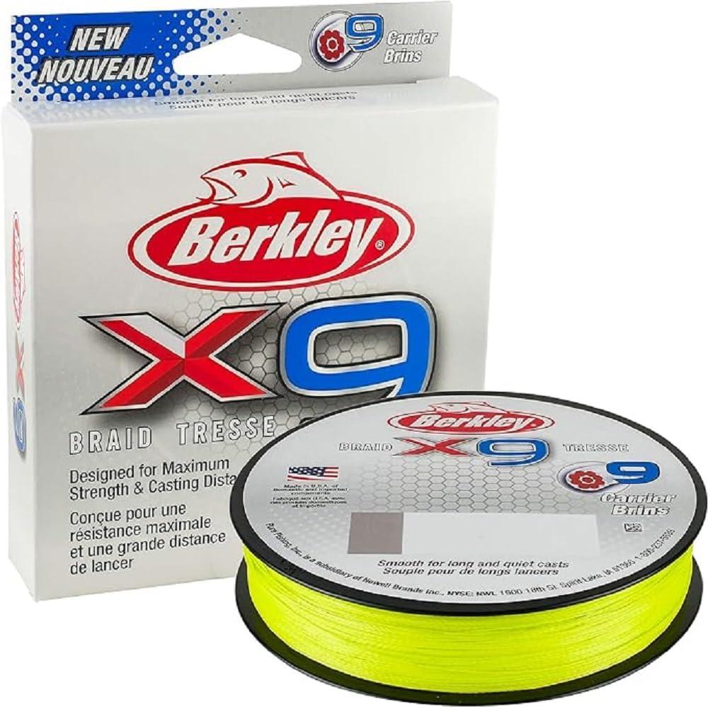 image:imageBerkley x9 Braid Fishing LineFlame Green