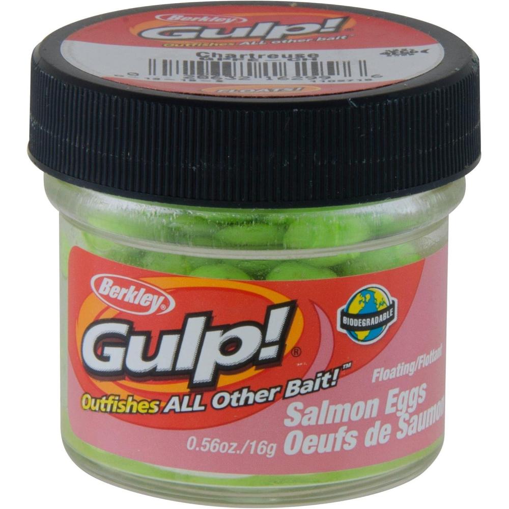 image:imageBerkley Berkley Gulp Floating Salmon Eggs 0 56 OunceChartreuse