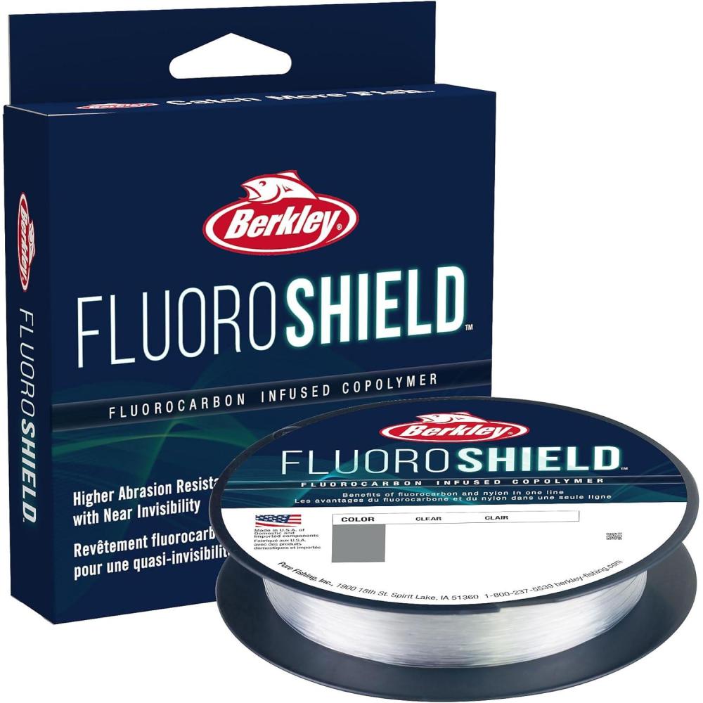 image:imageBerkley FluoroShield Fluorocarbon Fishing Line Clear6lb Test