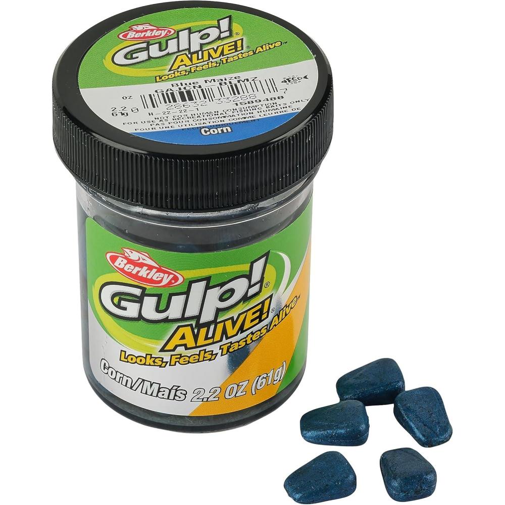 image:imageBerkley Gulp Alive Corn Fishing Soft BaitBlue Maize