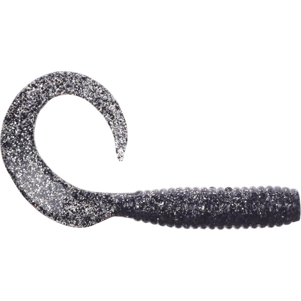 image:imageBerkley Gulp Grub Saltwater Fishing Soft BaitBlack Bling