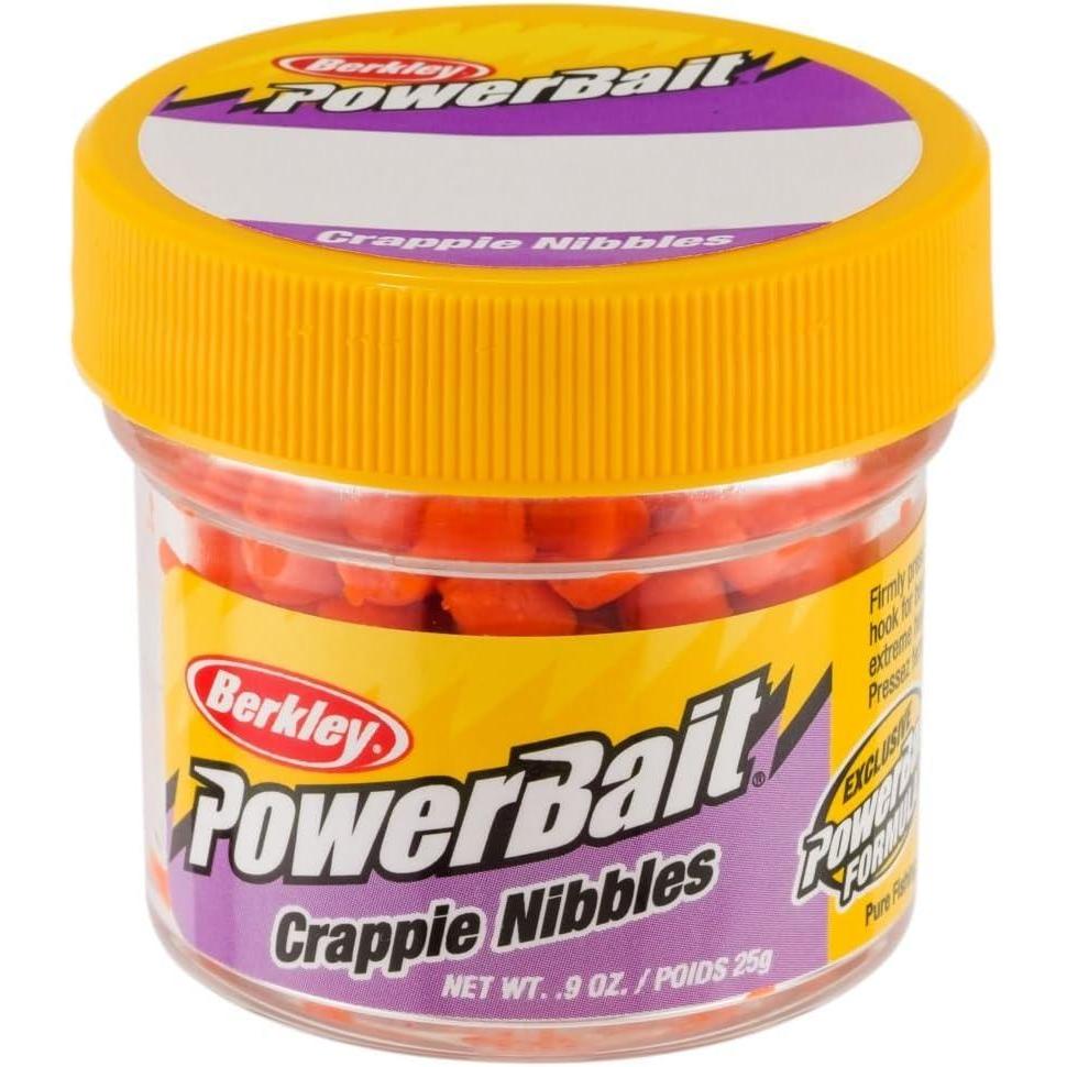 image:imageBerkley PowerBait Crappie Nibbles Dough Fishing BaitFluorescent Orange