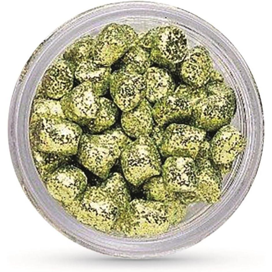 image:imageBerkley PowerBait Crappie Nibbles Dough Fishing BaitNeon Chartreuse  Sparkle