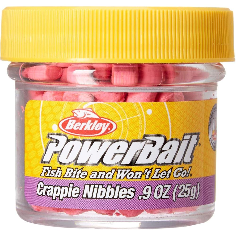 image:imageBerkley PowerBait Crappie Nibbles Dough Fishing BaitPink