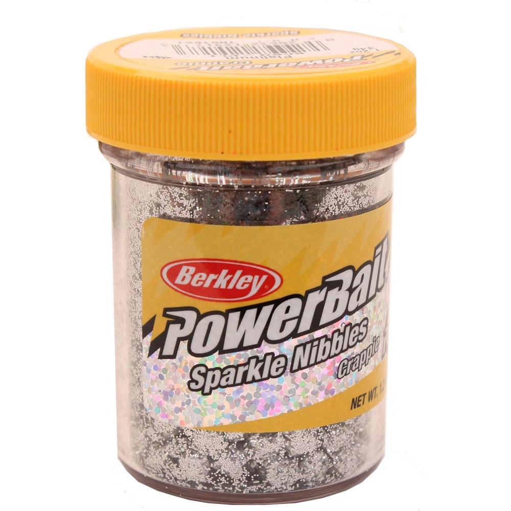image:imageBerkley PowerBait Crappie Nibbles Dough Fishing BaitPlatinum Sparkle