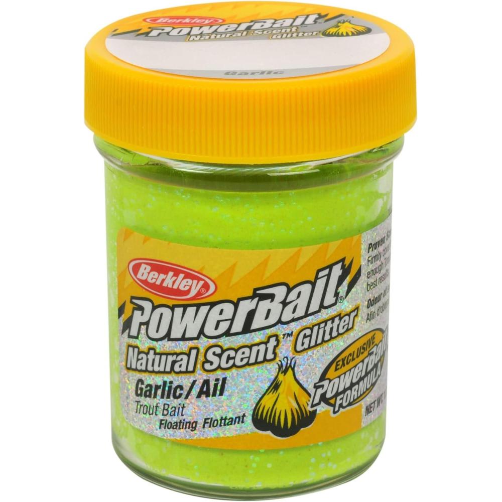 image:imageBerkley PowerBait Natural Glitter Trout Fishing Dough BaitChartreuse