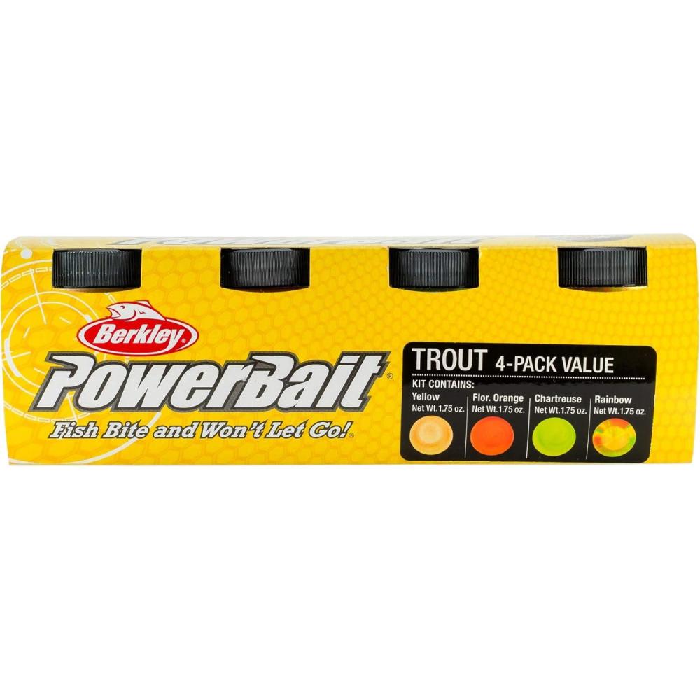image:imageBerkley PowerBait Trout Fishing Dough BaitAssorted 4Pack