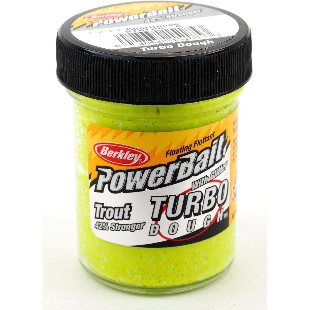 image:imageBerkley PowerBait Trout Fishing Dough BaitChartreuse Glitter