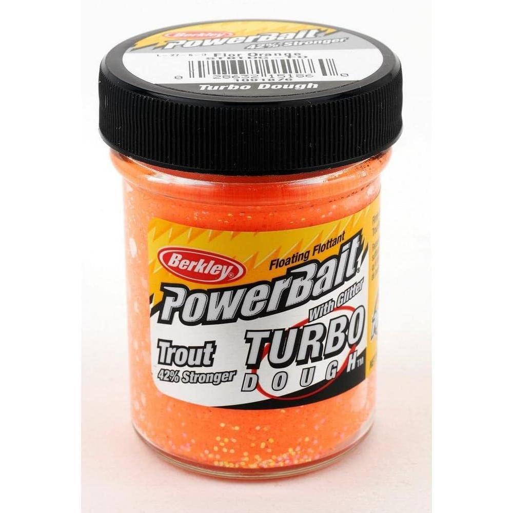 image:imageBerkley PowerBait Trout Fishing Dough BaitFluorescent Orange Glitter