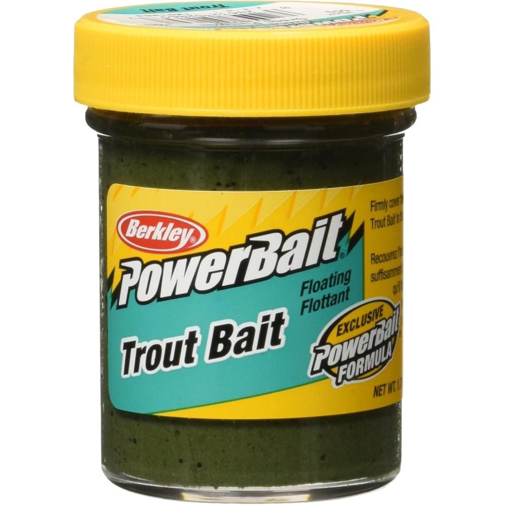 image:imageBerkley PowerBait Trout Fishing Dough BaitGreen Pumpkin