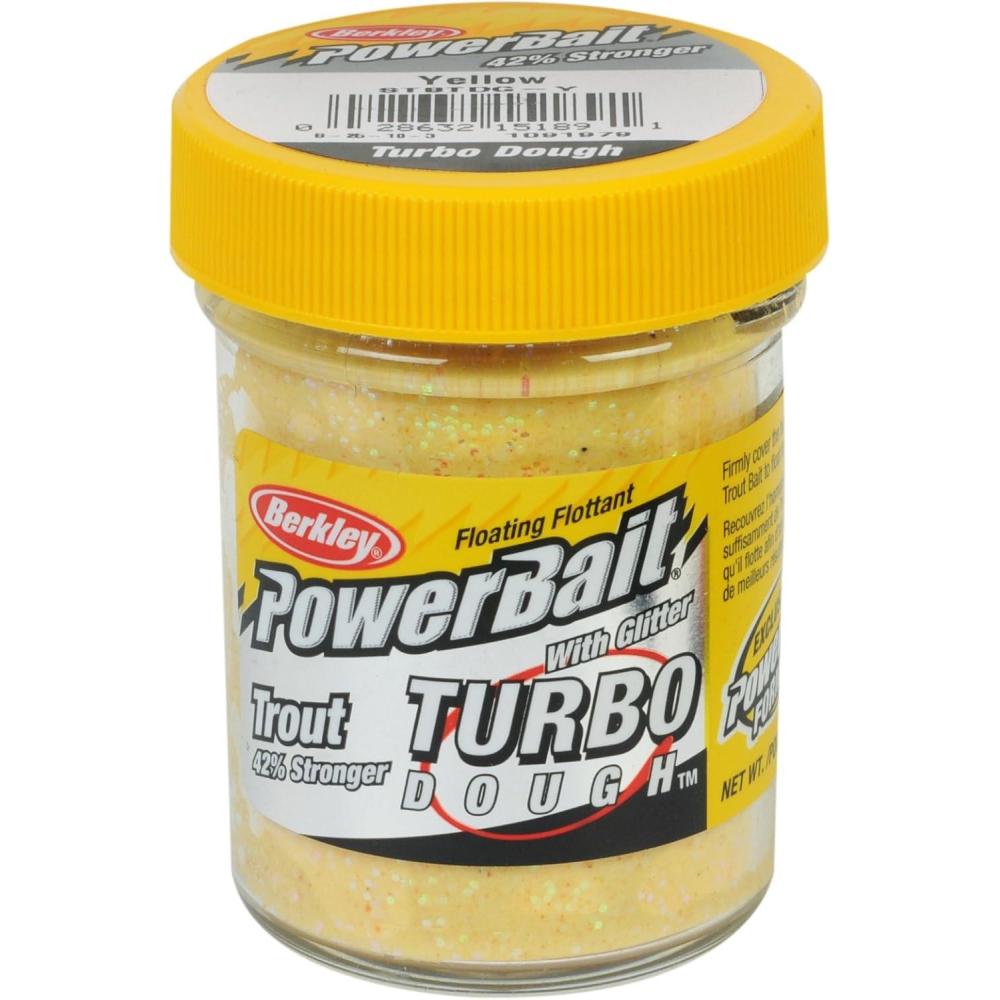 image:imageBerkley PowerBait Trout Fishing Dough BaitYellow Glitter
