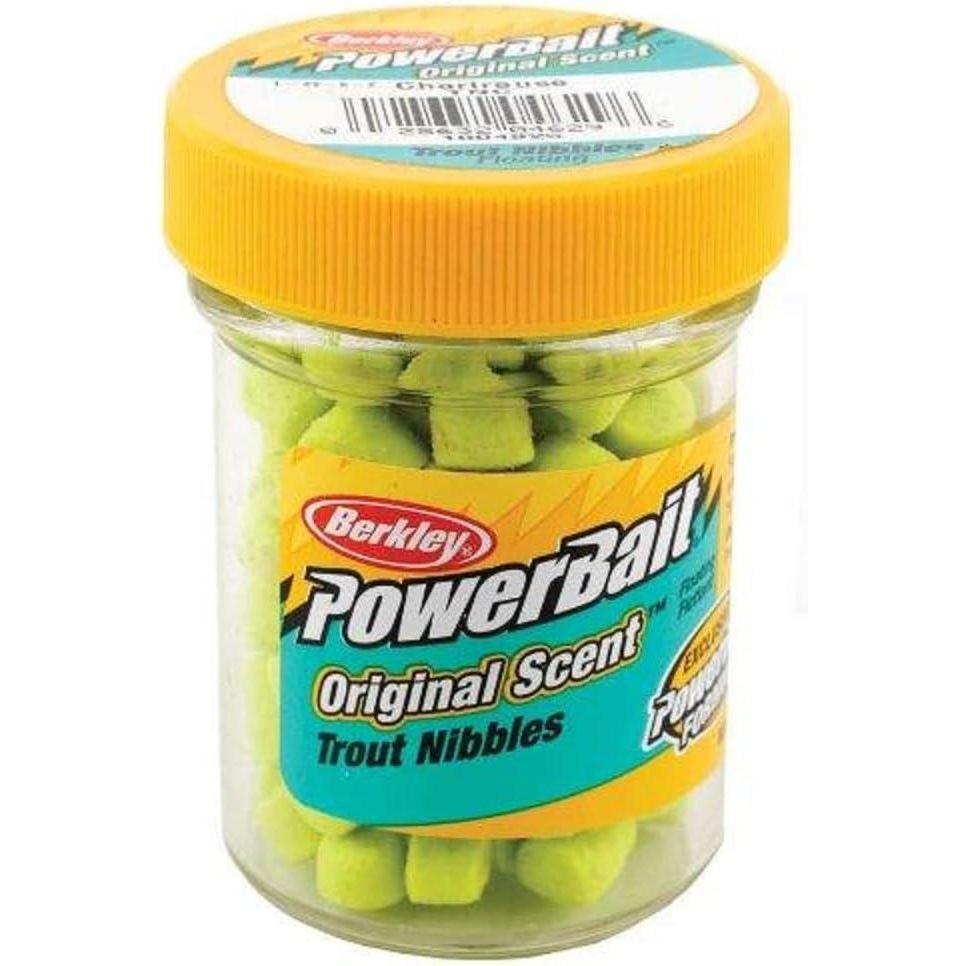image:imageBerkley PowerBait Trout Nibbles Fishing Dough BaitChartreuse