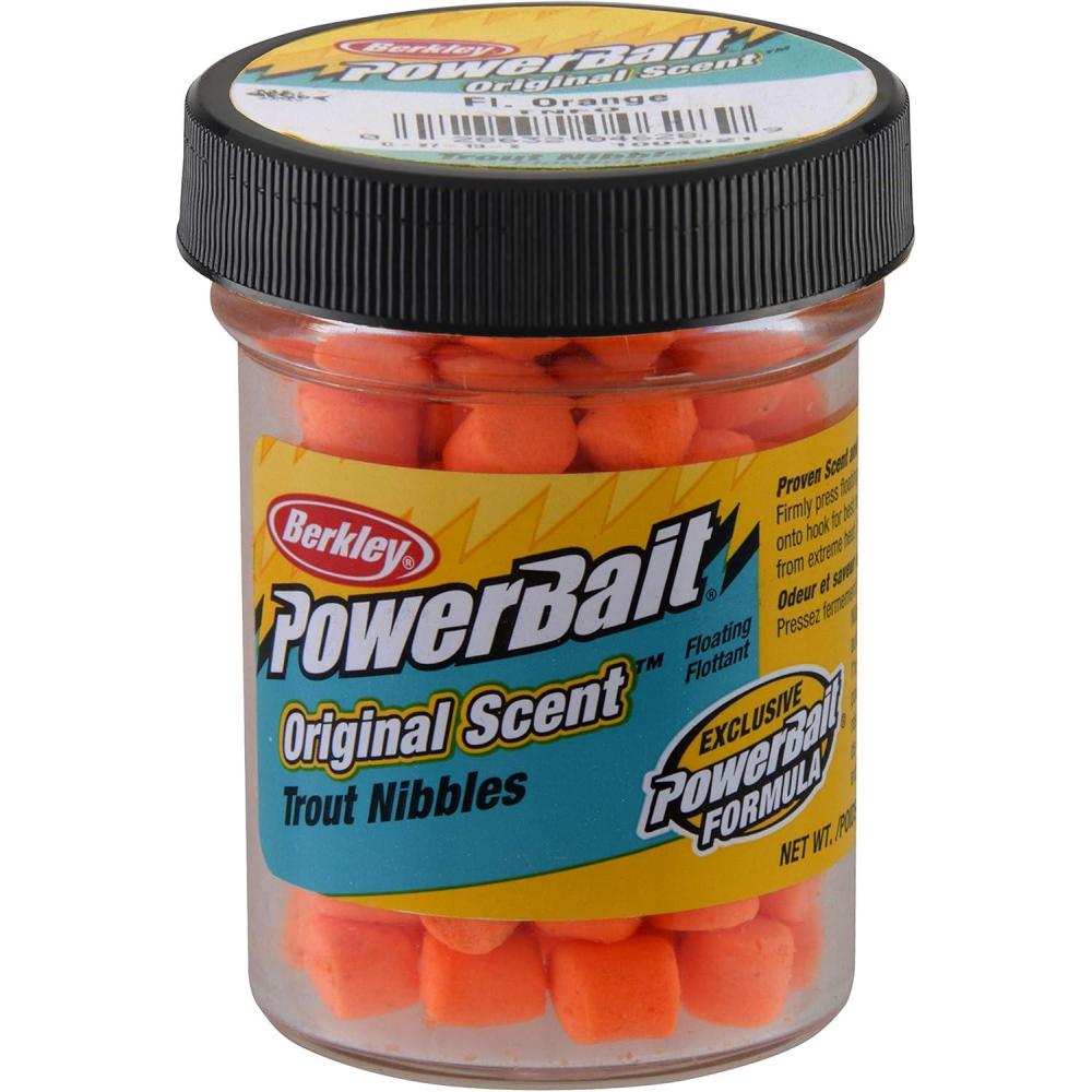 image:imageBerkley PowerBait Trout Nibbles Fishing Dough BaitFluorescent Orange