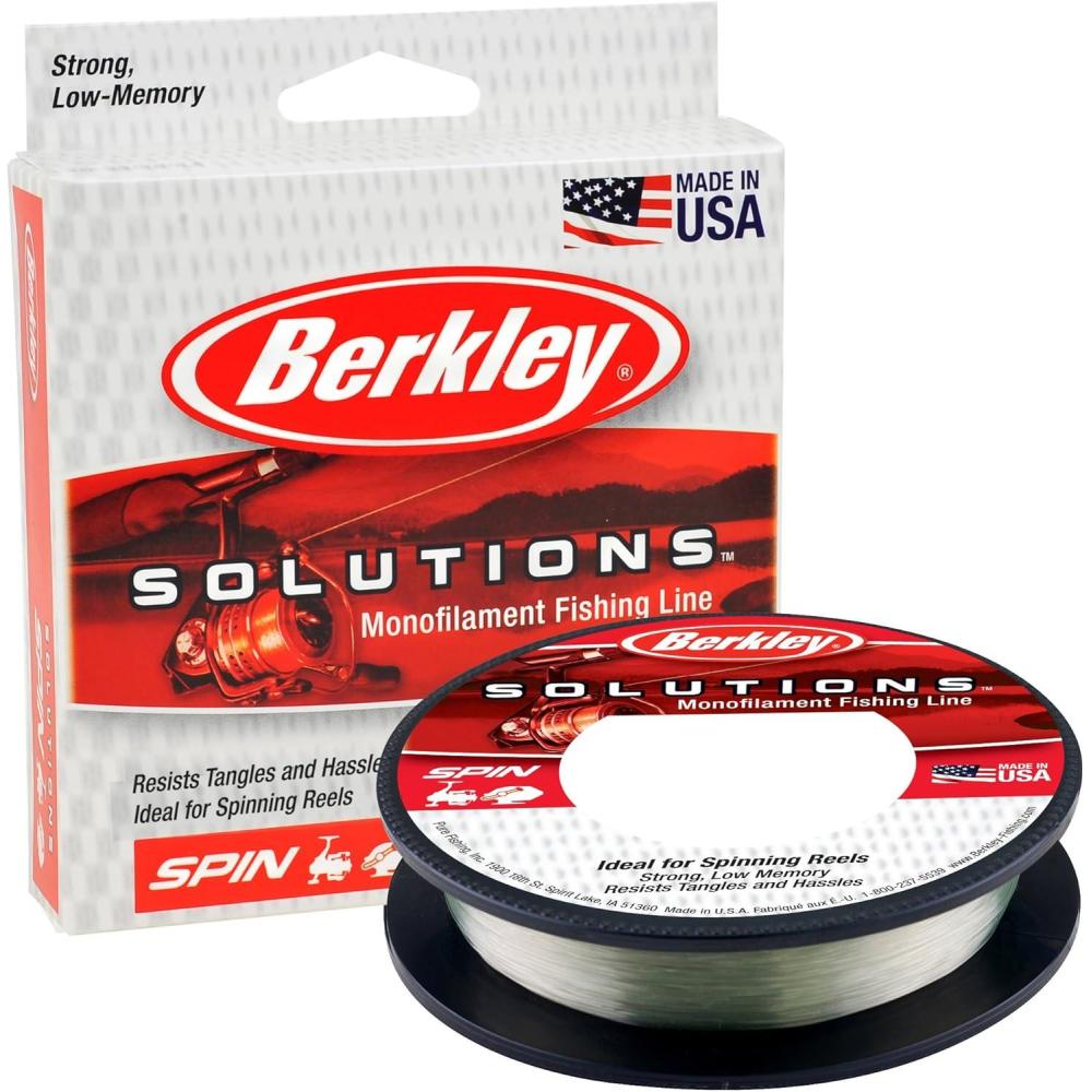 image:imageBerkley Solutions Fishing Line BraidMonofilamentFluorocarbonGreen Mist