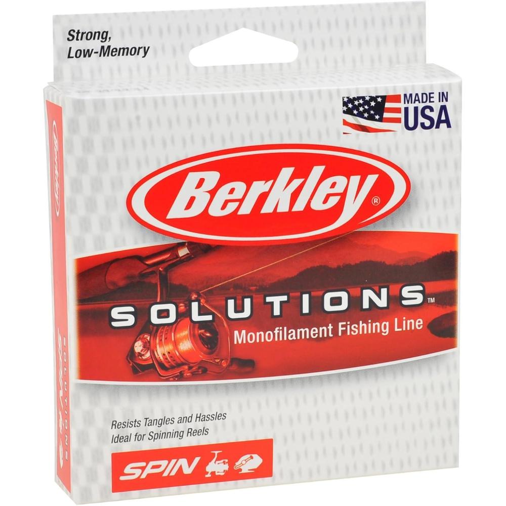 image:imageBerkley Solutions Fishing Line BraidMonofilamentFluorocarbonMonofilament Green Mist