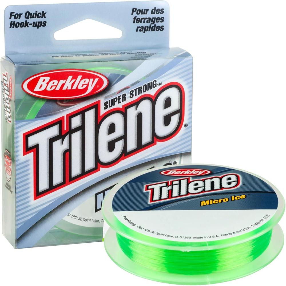 image:imageBerkley Trilene Micro Ice Monofilament Ice Fishing LineSolar