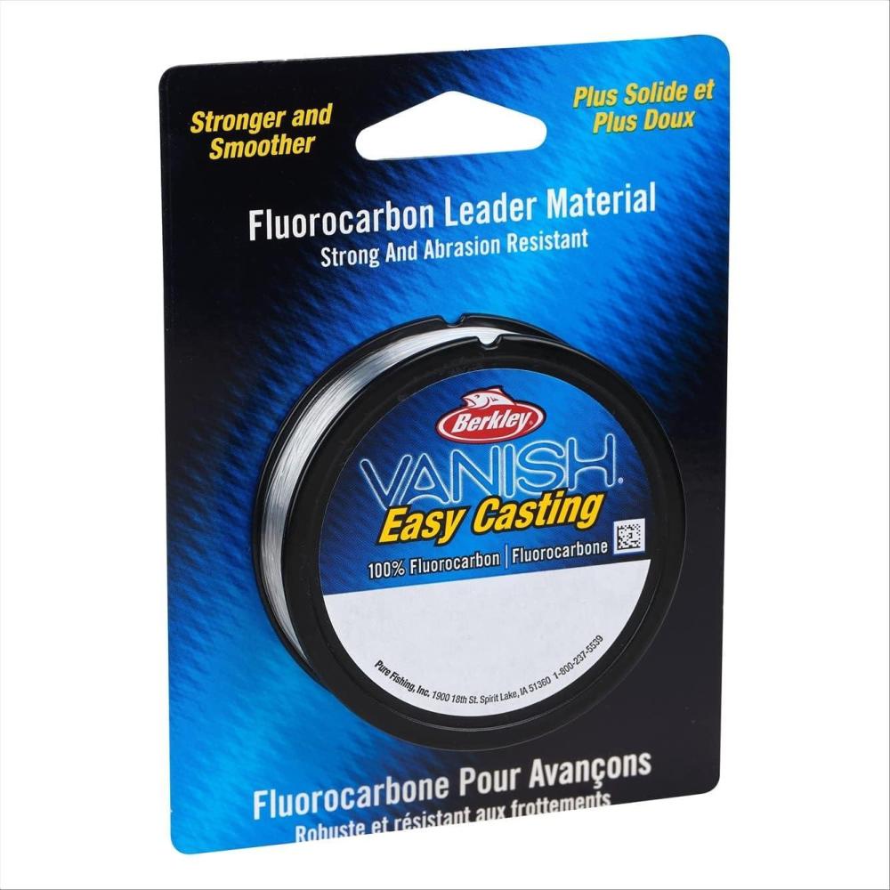 image:imageBerkley Vanish Fluorocarbon Fishing LineLeader MaterialClear Leader