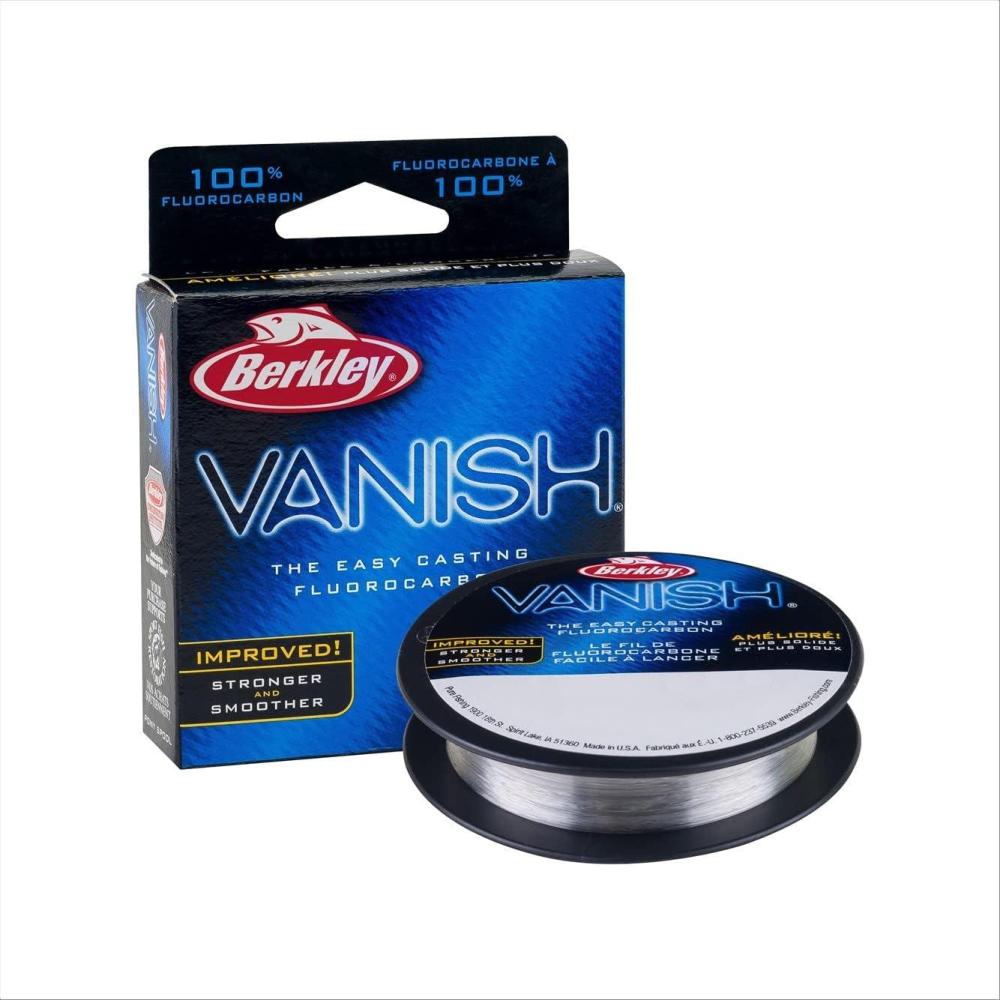 image:imageBerkley Vanish Fluorocarbon Fishing LineLeader MaterialClear Vanish
